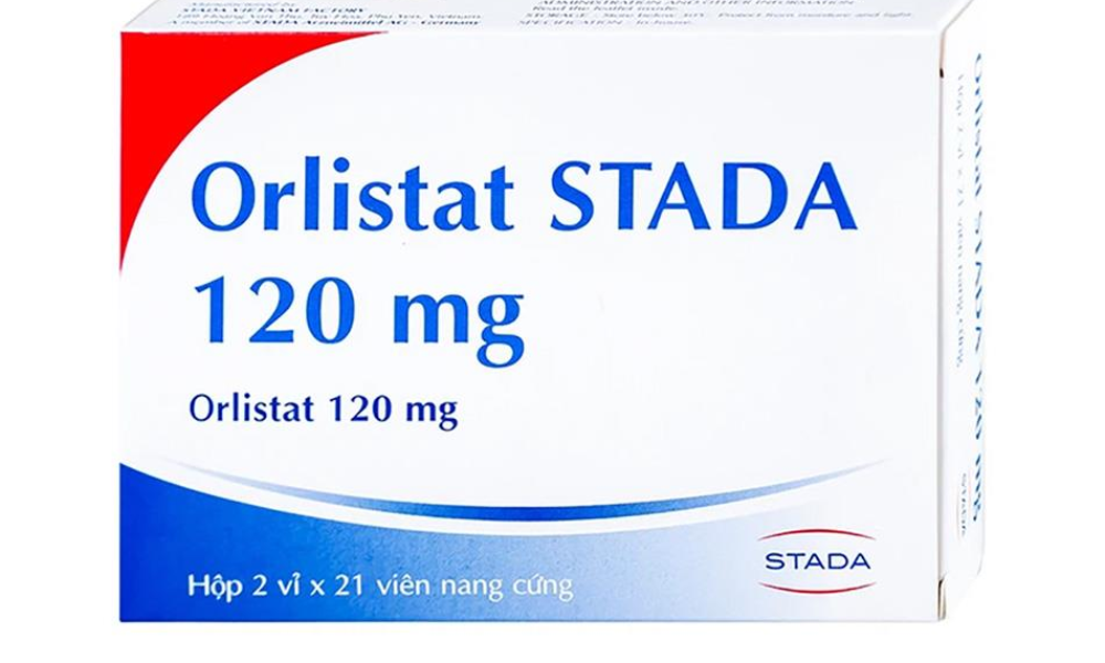 Orlistat 120mg Stada là tên thương mại của thuốc chứa hoạt chất orlistat với hàm lượng 120mg mỗi viên, do công ty Stada Việt Nam sản xuất
